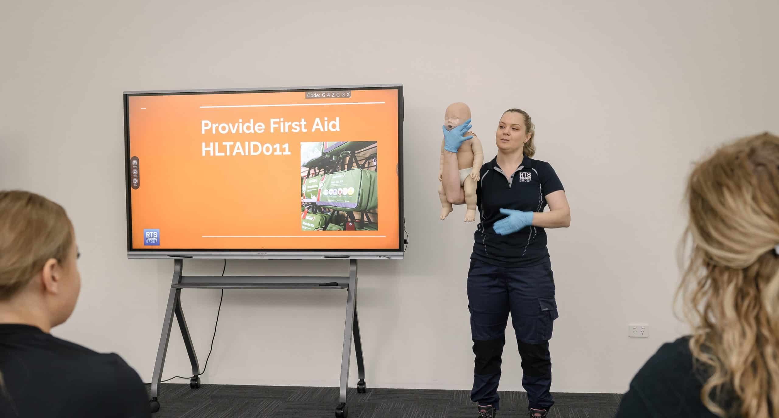 Provide first aid